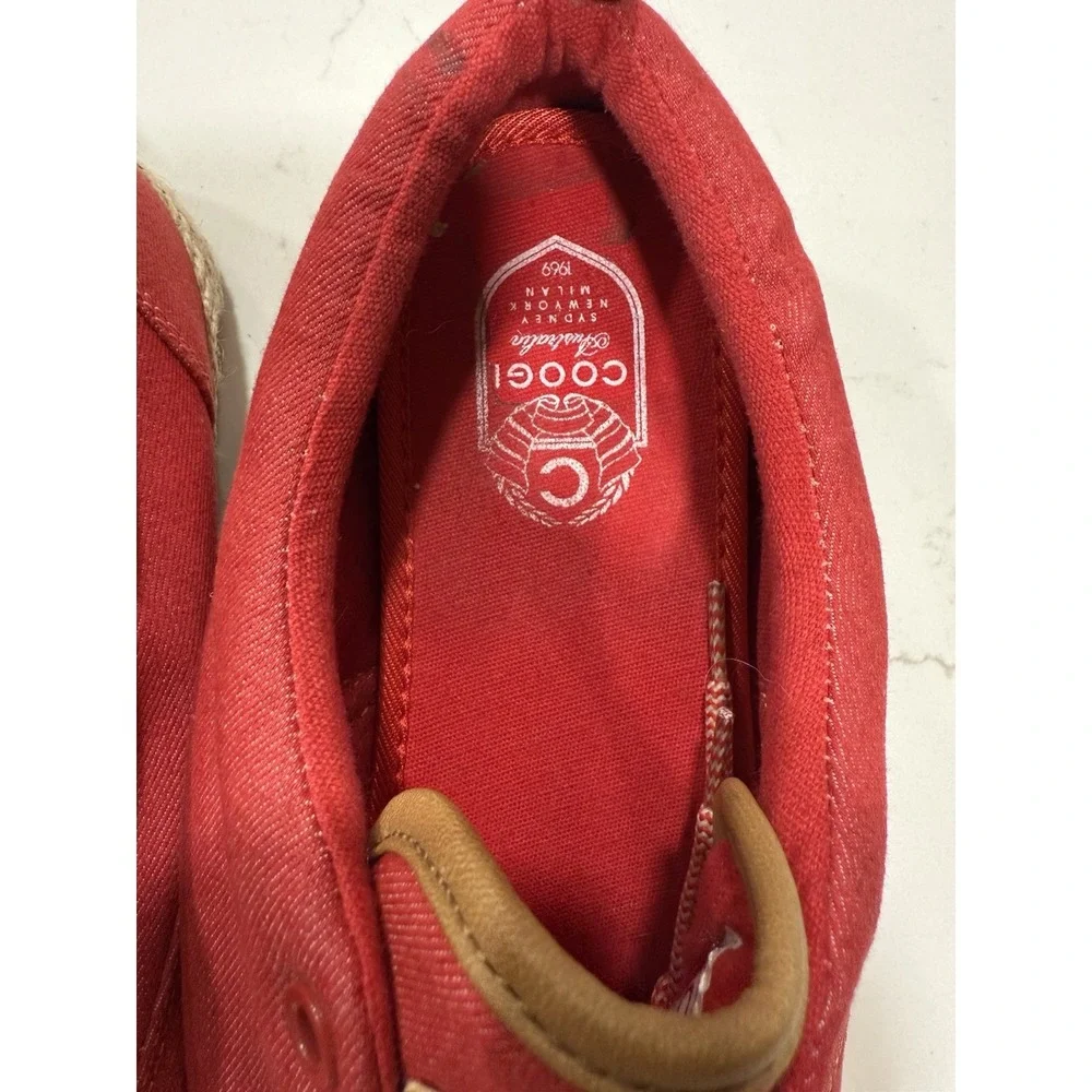 COOGI CMS409 Red Australia‎ Shoes Size 10.5